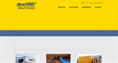 Desktop Screenshot of oliver-stadt.de